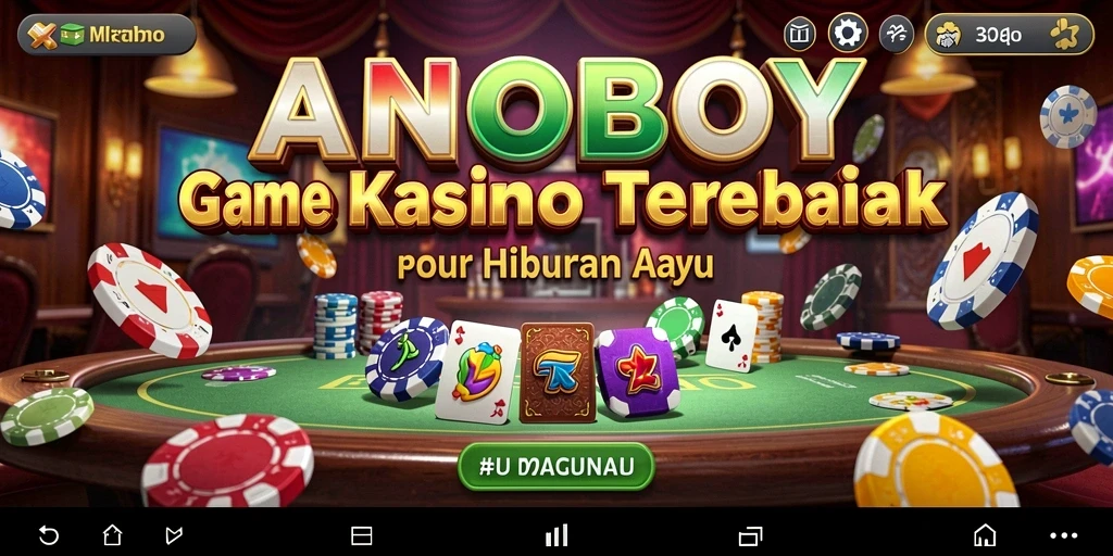 Tampilan gameplay seru dari ANOBOY di dunia Kasino.