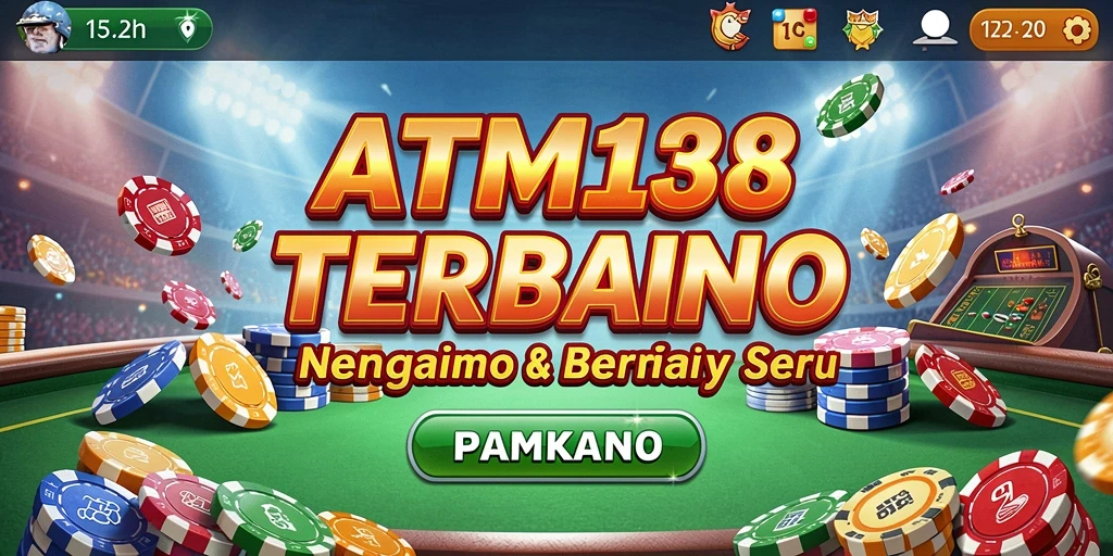 Tampilan utama <strong>ATM138</strong> dengan berbagai pilihan permainan Kasino yang menarik.
