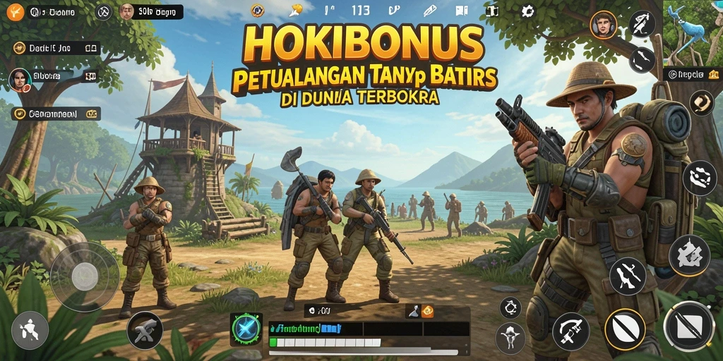 Tampilan gameplay menarik di dunia terbuka HOKIBONUS.