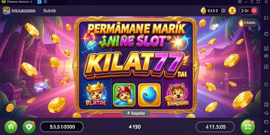 Screenshot KILAT77 menampilkan pengalaman bermain Slot yang menarik.
