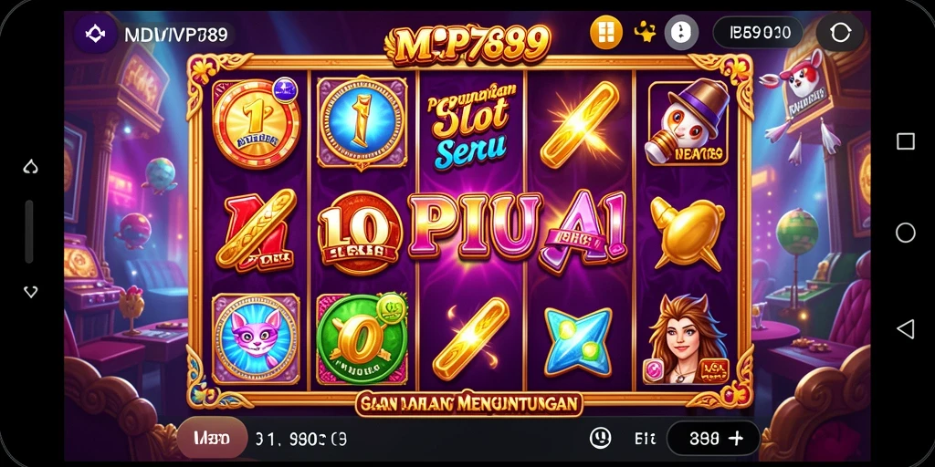 Tampilan gameplay Slot yang seru dan interaktif di MVP789.