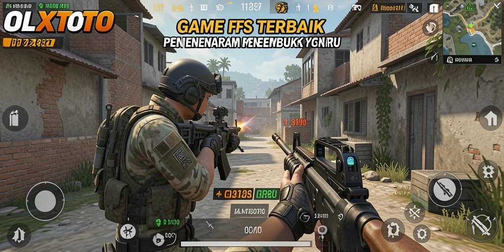 Tangkapan layar yang menampilkan aksi seru gameplay FPS di OLXTOTO.