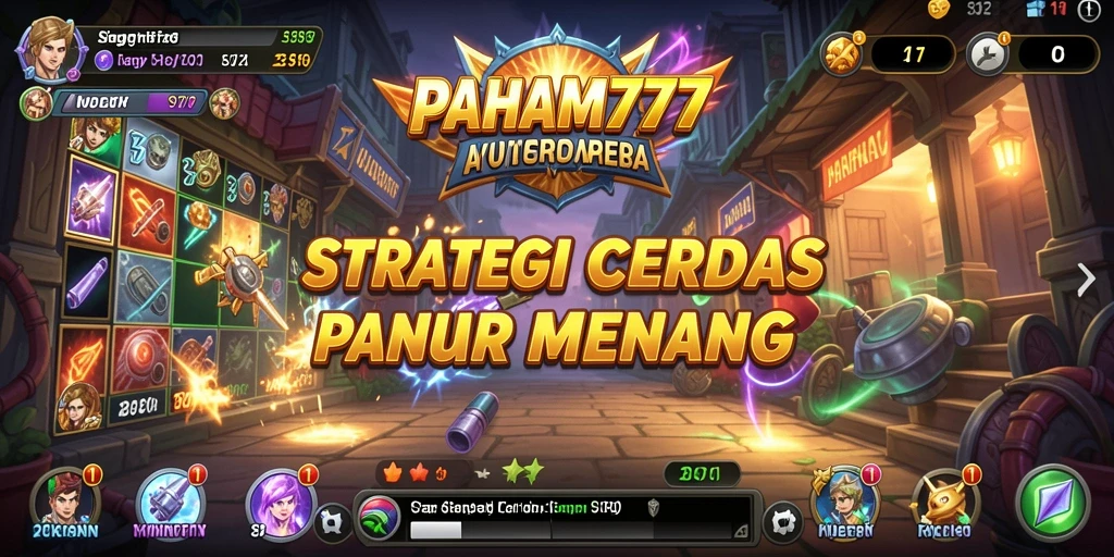 Tampilan menarik dari gameplay PAHAM777 yang penuh strategi.