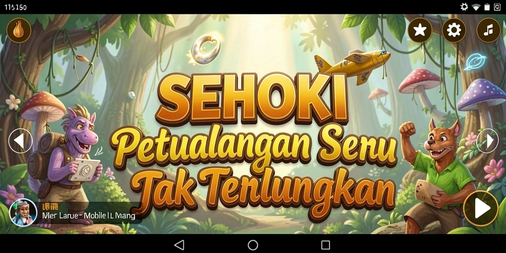 Tampilan gameplay menarik dari SEHOKI yang penuh petualangan.